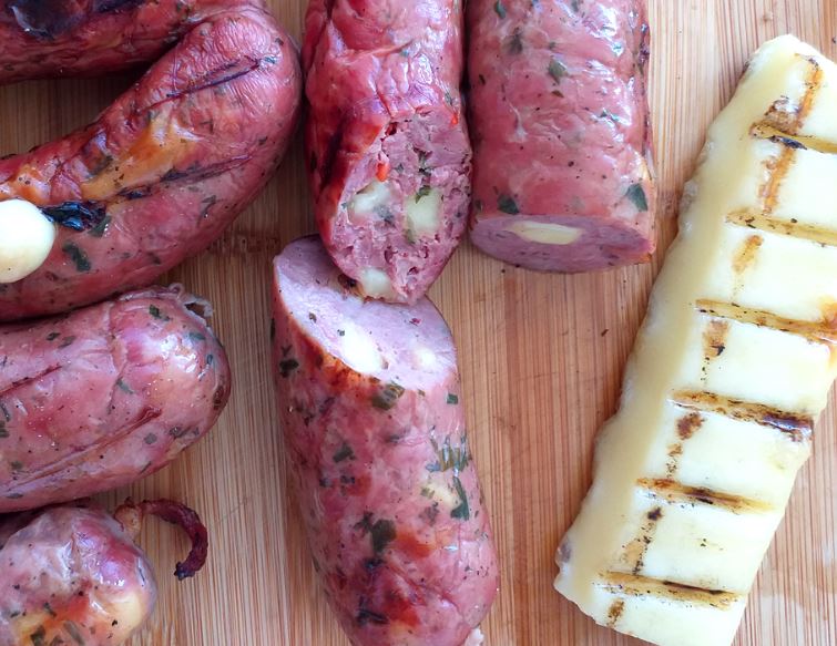 Brazilian cuiabana sausage