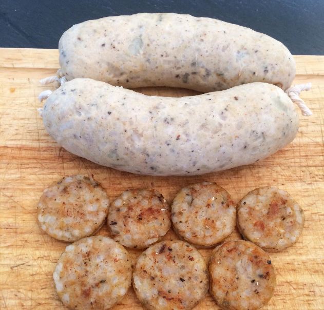 Salchicha de bacalao