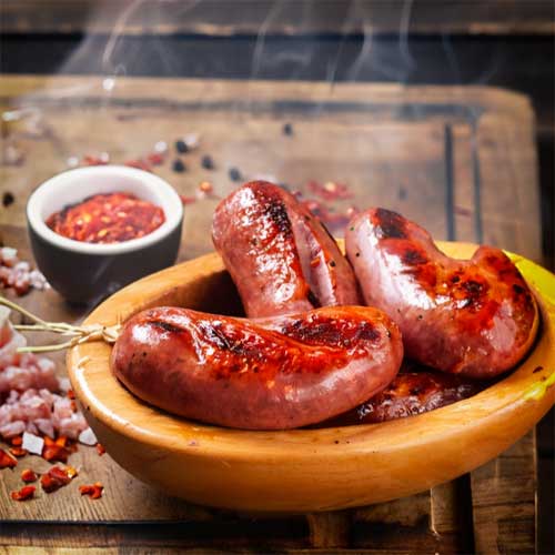 Salchicha de pimiento rojo