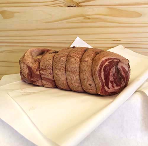 Pancetta com erva doce