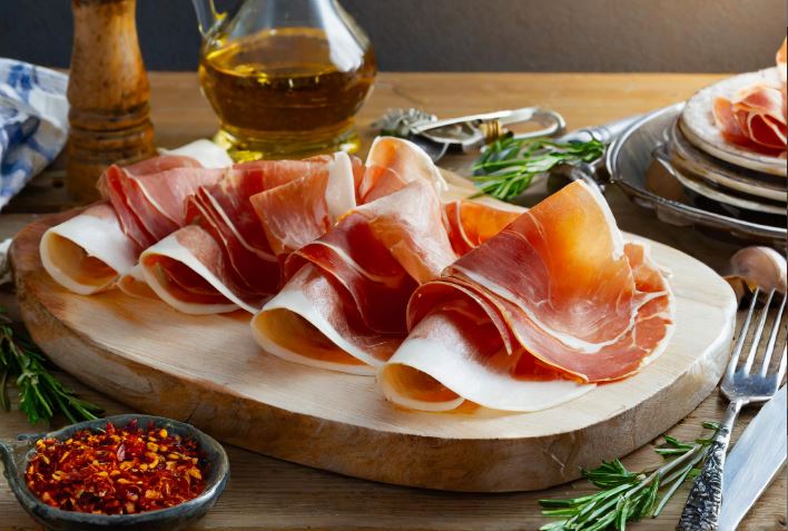 Jamón español curado en seco
