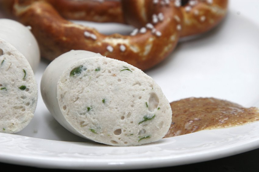 Weisswurst sausage